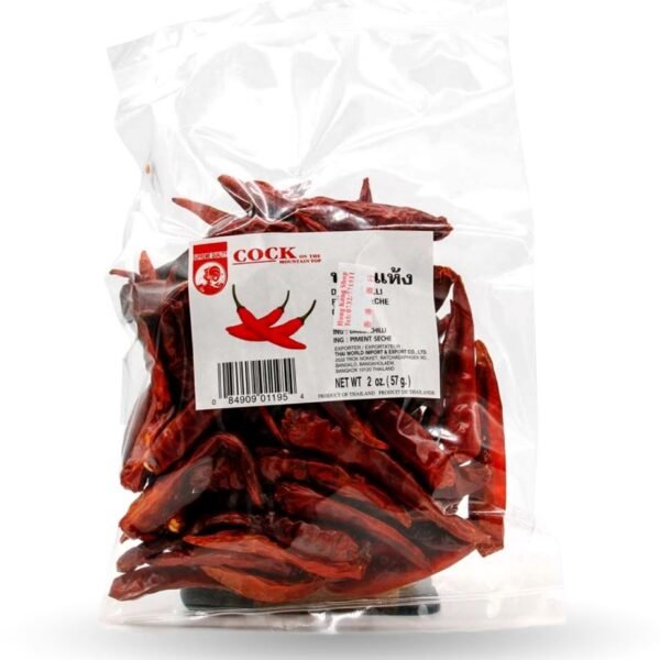 COCK DRIED CHILLI W/OUT STEM