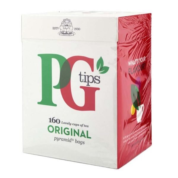 PG TIPS TEA BAGS 160’S
