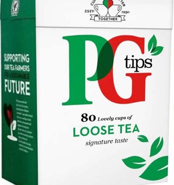 PG TIPS TEA BAGS 80’S