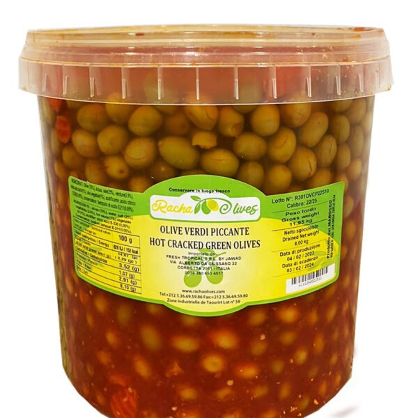 ARB OLIVE VERDI PICCANTI CON NOCCIOLO