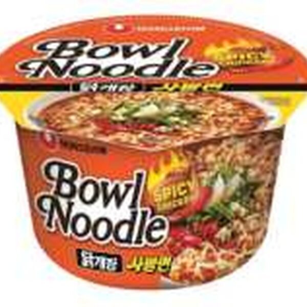 NOODLES CUP BOWL CHICKEN 12X100GNONGSHIM
