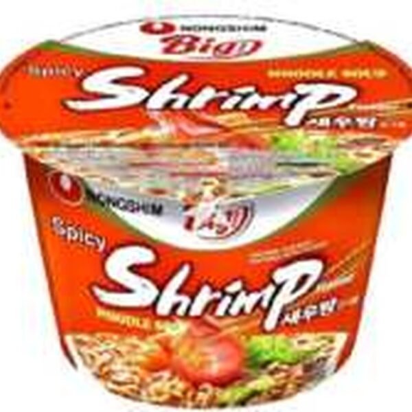 NOODLES CUP BIG.B SHRIMP 16X115GNONGSHIM