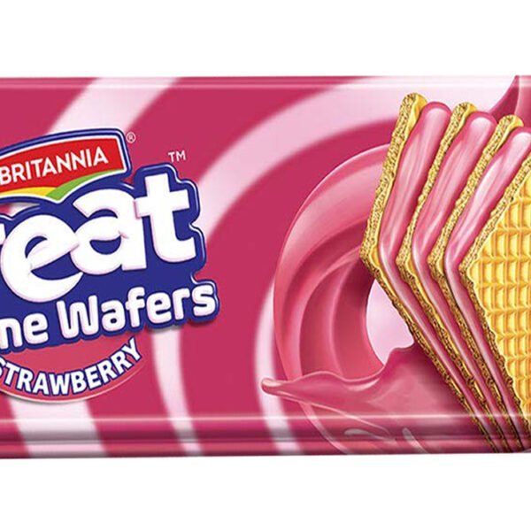 BRITANNIA WAFERS STRAWBERRY