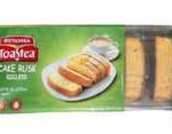 BRITANNIA CAKE RUSK EGGLESS