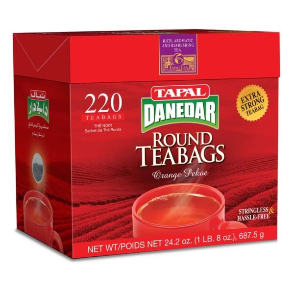 TAPAL DANEDAR TEA BAGS 220’S