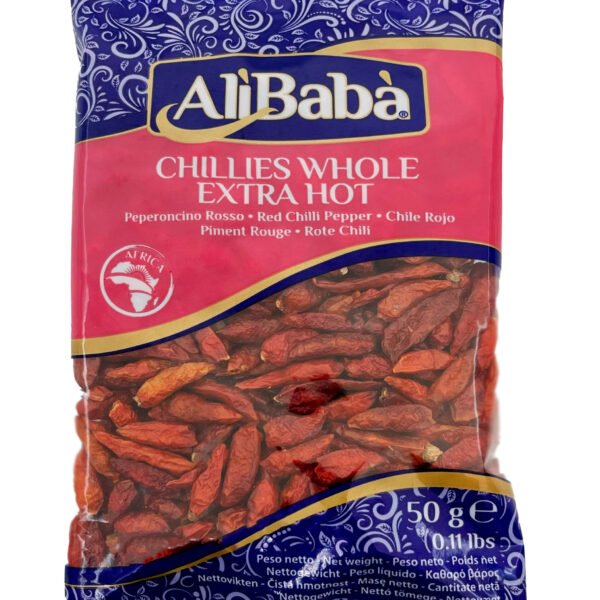 CHILLIES WHOLE EX.HOT ALI BABA