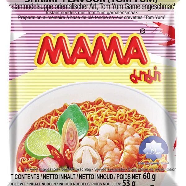 NOODLES MAMA INST.SHRIMP TOM YUM