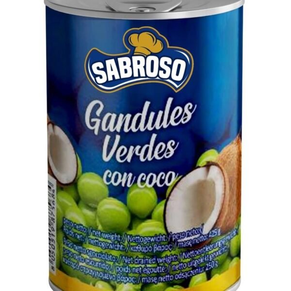 GUANDULES VERDES COCO LATT.