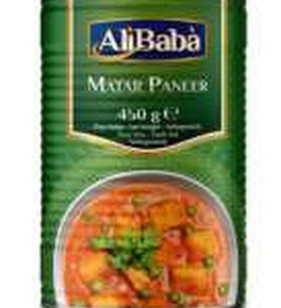 RTE ALI BABA TIN MATAR PANEER