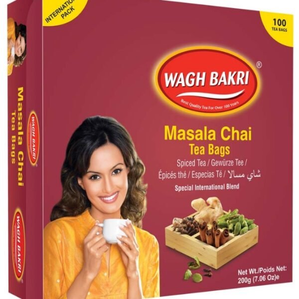 WAGH BAKRI MASALA TEA 100’S