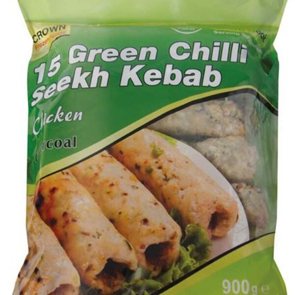 CROWN GREEN CHILLI SEEKH KEBAB