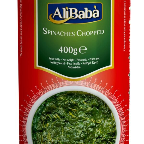 SPINACI CANNED(CHOOPED) ALI BABA