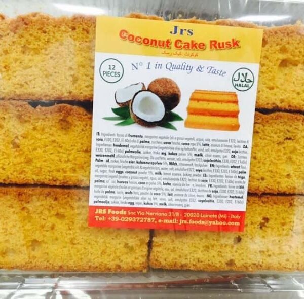 JRS CAKE RUSK COCONUT