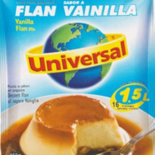 UNIVERSAL FLAN VANILLA