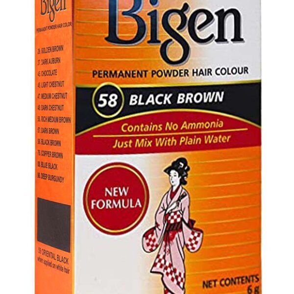 BIGEN #58 BLACK BROWN