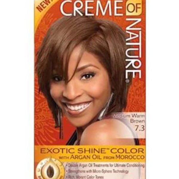 CREAM OF NATU- RAL MEDIUM WAR BROWN 7.3