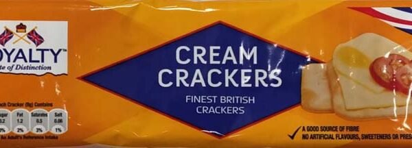 ROYALTY CREAM CRACKERS BISCUITS