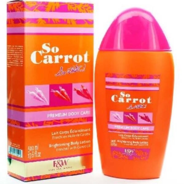 FW SO CARROT BODY LOTION